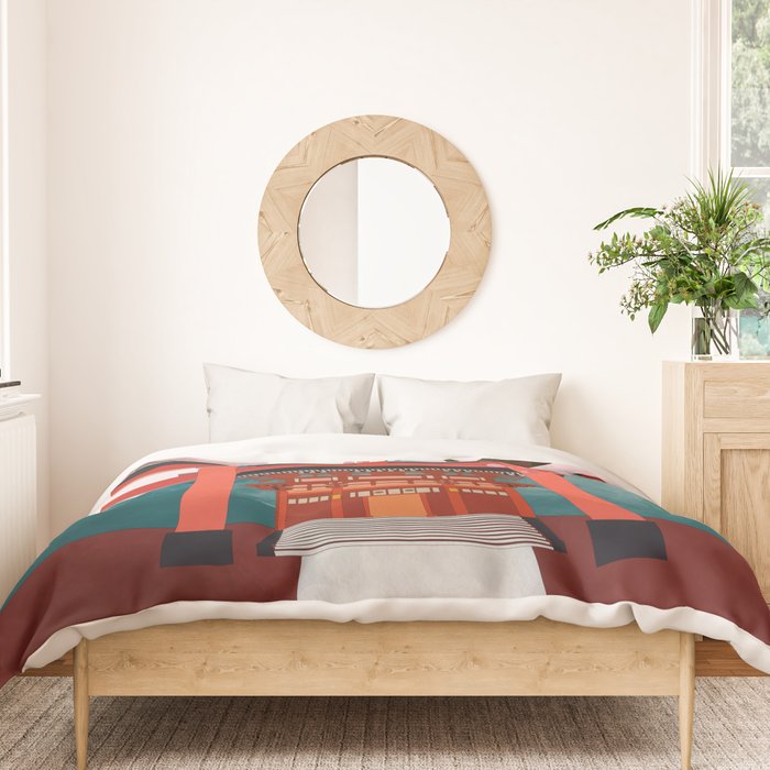 kyoto japan travel Duvet Cover Gallery Image 3