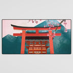 kyoto japan travel Desk Mat Gallery Image 3