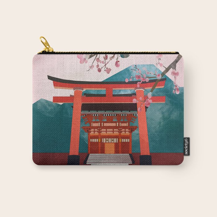 kyoto japan travel Carry All Pouch Gallery Image 1