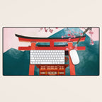 kyoto japan travel Desk Mat Gallery Image 1