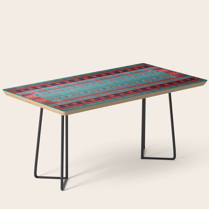 Traditional Berber Bohemian Moroccan Handmade Fabric Style Fall Autumn Color Inspiration Coffee Table Gallery Image 1