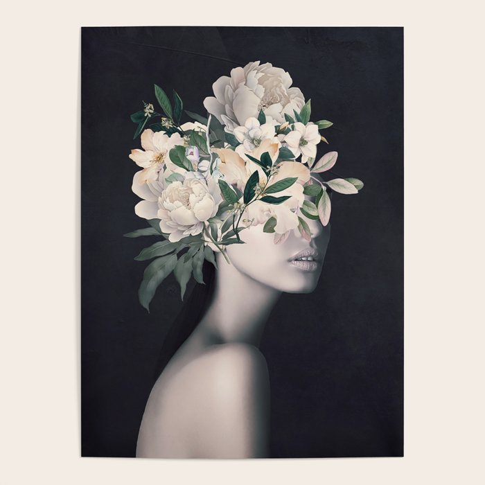 WOMAN WITH FLOWERS 23 Poster Gallery Image 4