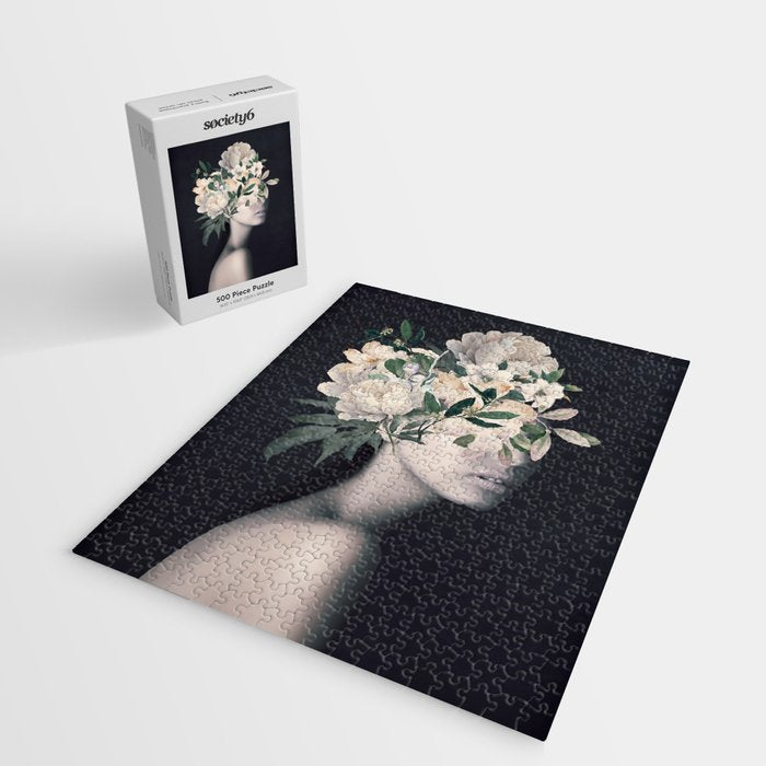 WOMAN WITH FLOWERS 23 Jigsaw Puzzle Gallery Image 2