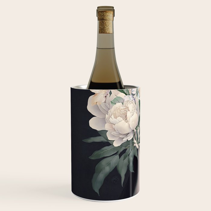WOMAN WITH FLOWERS 23 Wine Chiller Gallery Image 2