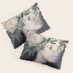 WOMAN WITH FLOWERS 23 Pillow Sham Gallery Image 3