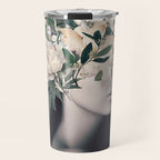 WOMAN WITH FLOWERS 23 Travel Mug Gallery Image 1