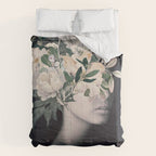 WOMAN WITH FLOWERS 23 Comforter Gallery Image 6
