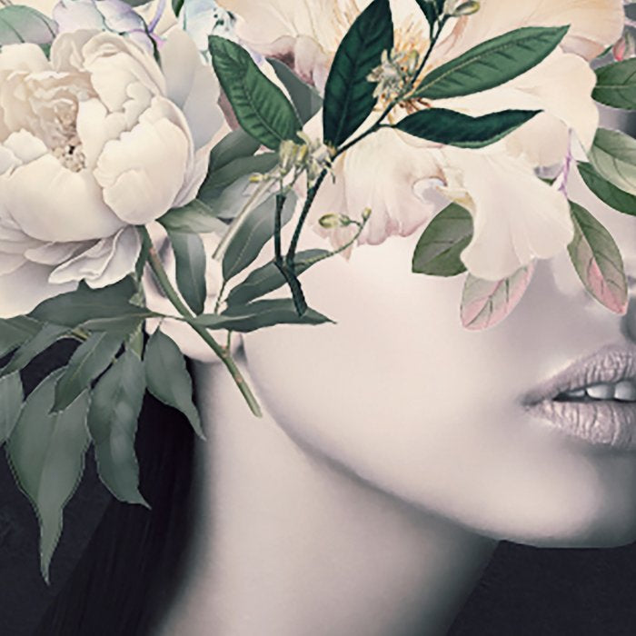 WOMAN WITH FLOWERS 23 Coffee Mug Gallery Image 2