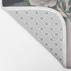 WOMAN WITH FLOWERS 23 Bath Mat Gallery Image 2