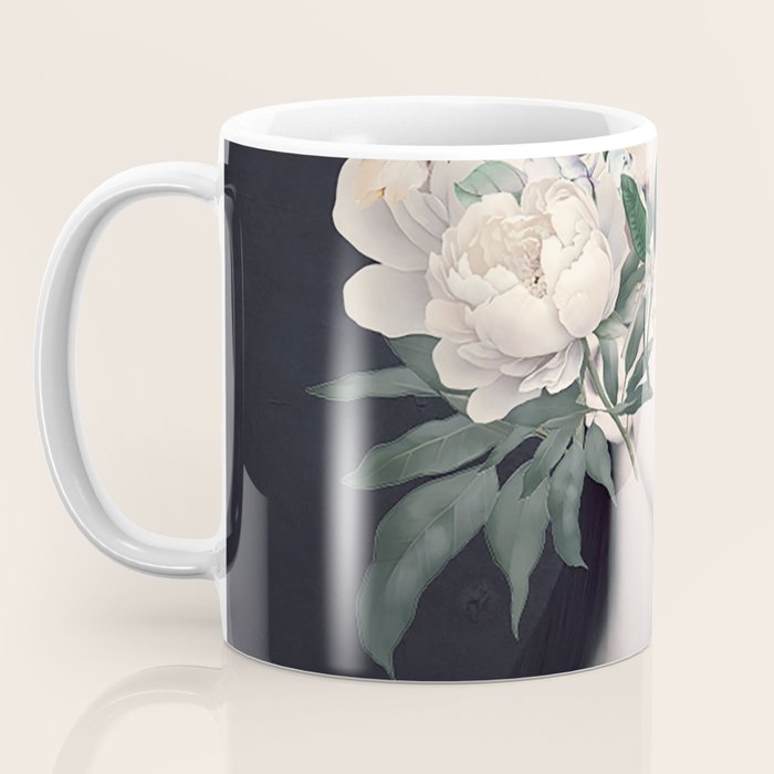 WOMAN WITH FLOWERS 23 Coffee Mug Gallery Image 3