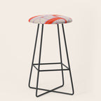 Plum & Flamingo: Les Fleurs | Flower Market Color Series 06 Stool Gallery Image 1