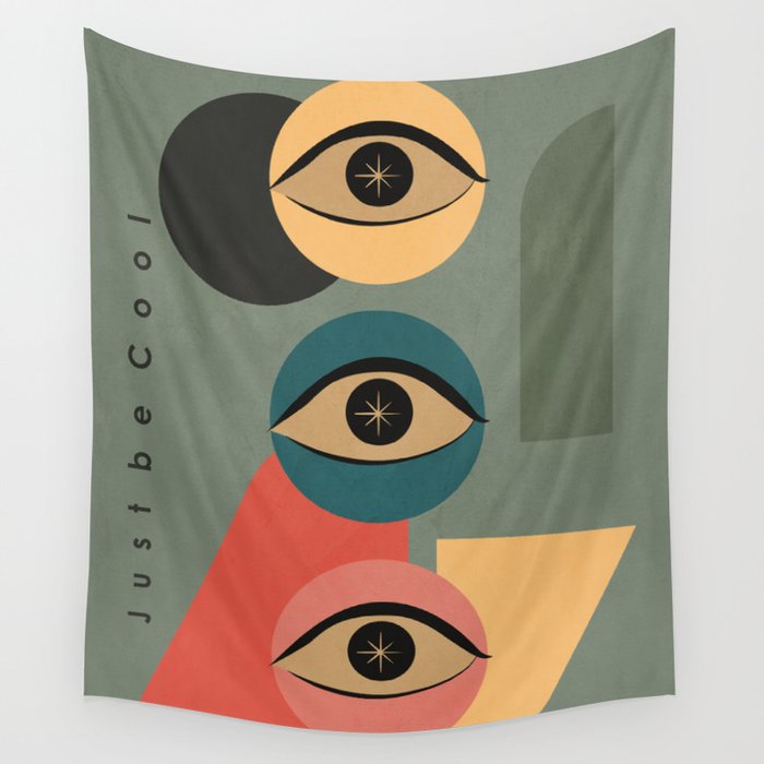 Just Be Cool Wall Tapestry Gallery Image 4