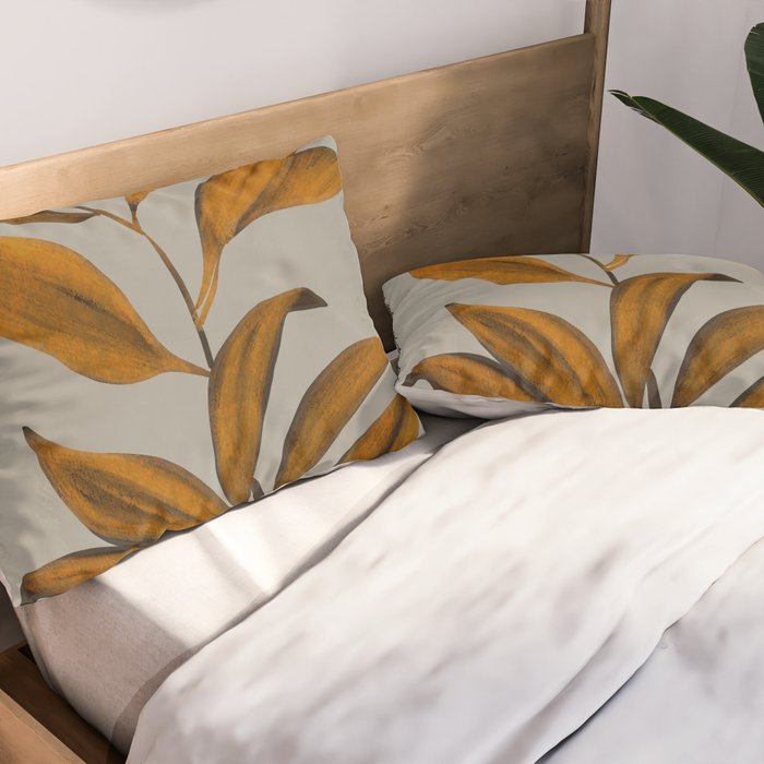 Abstract Art /Minimal Plant 78 Pillow Sham Gallery Image 2