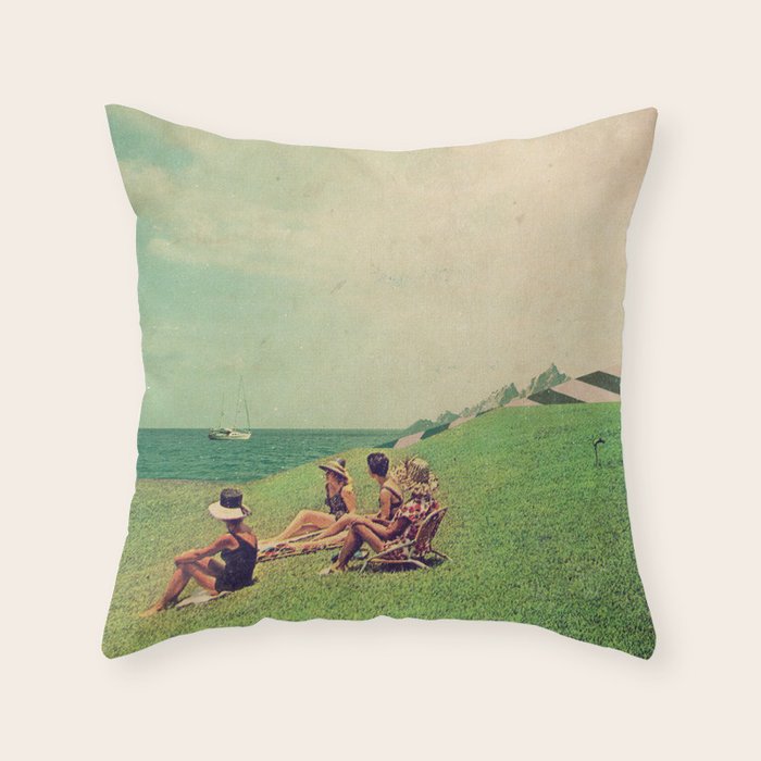 The Sun Forgot Us Throw Pillow Gallery Image 1