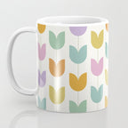 Spring Tulips X Rainbow Mid Century Flowers Coffee Mug Gallery Image 3