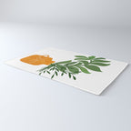 Boho Bouquet Vintage Botanical Illustration Rug Gallery Image 3
