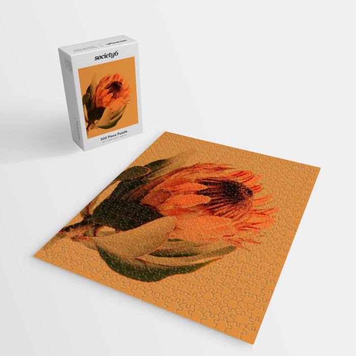 Protea - golden Jigsaw Puzzle Gallery Image 2