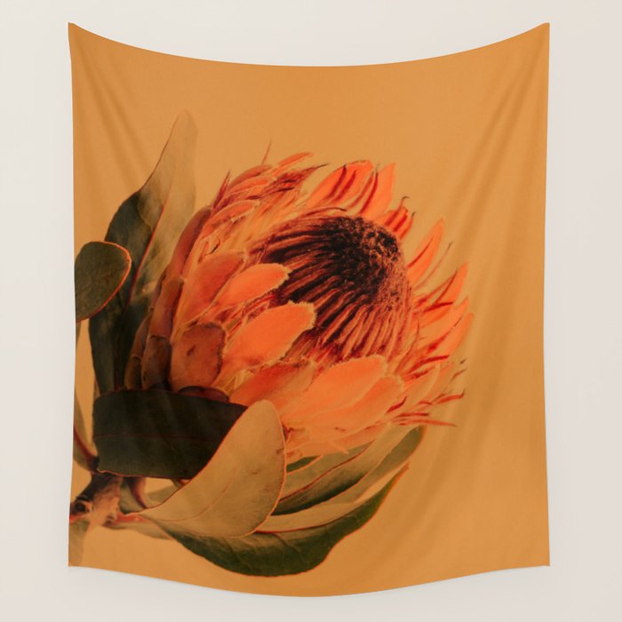 Protea - golden Wall Tapestry Gallery Image 4