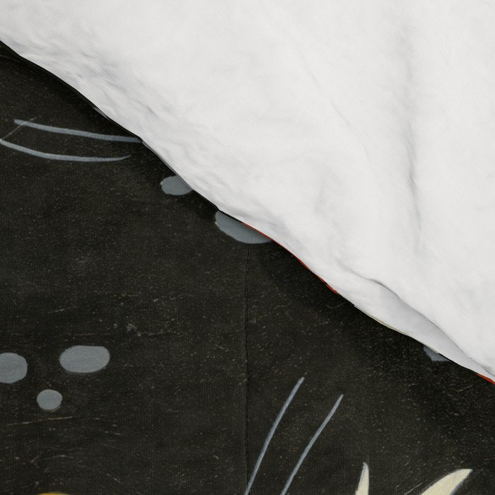 Koi in Black Water Comforter Gallery Image 4