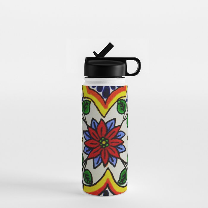 talaveramexican tile Water Bottle Gallery Image 1