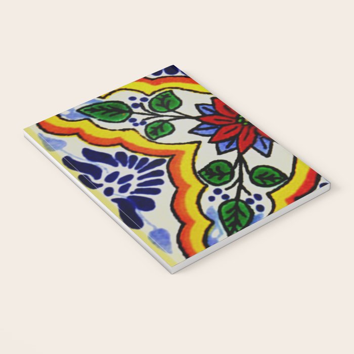 talaveramexican tile Notebook Gallery Image 3