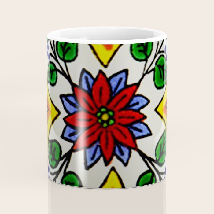 talaveramexican tile Coffee Mug Gallery Image 4