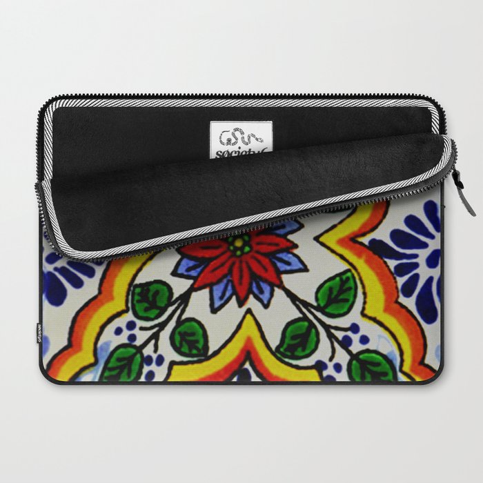 talaveramexican tile Laptop Sleeve Gallery Image 2