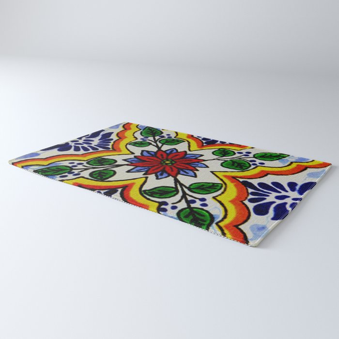 talaveramexican tile Rug Gallery Image 3