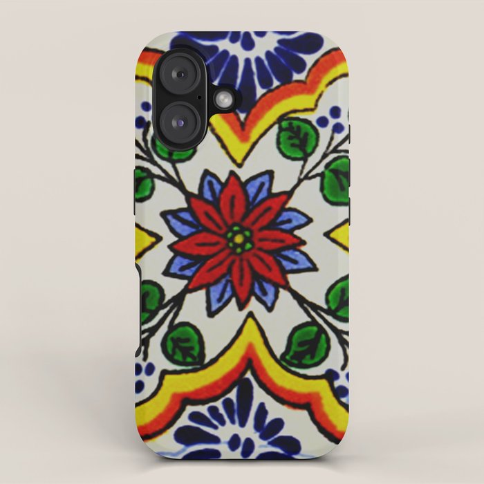 talaveramexican tile iPhone Case Gallery Image 1