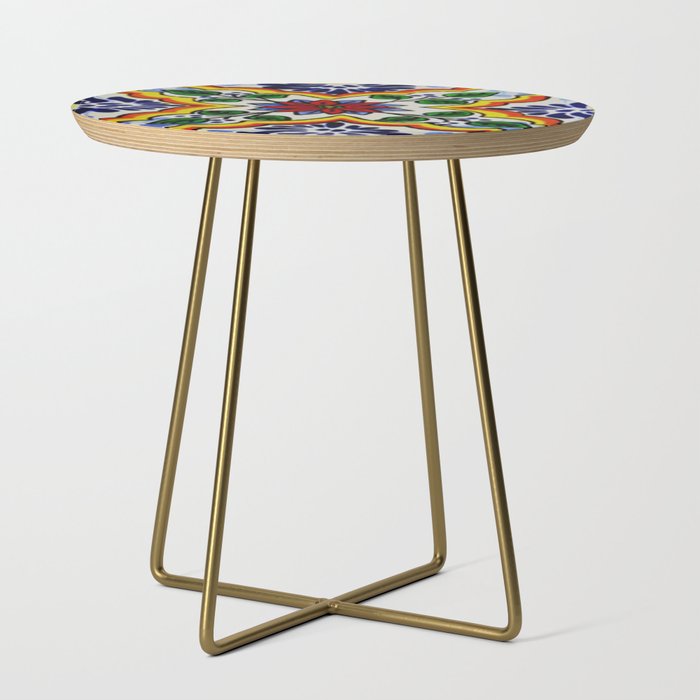 talaveramexican tile Side Table Gallery Image 1