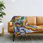 talaveramexican tile Throw Blanket Gallery Image 1