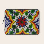 talaveramexican tile Laptop Sleeve Gallery Image 1
