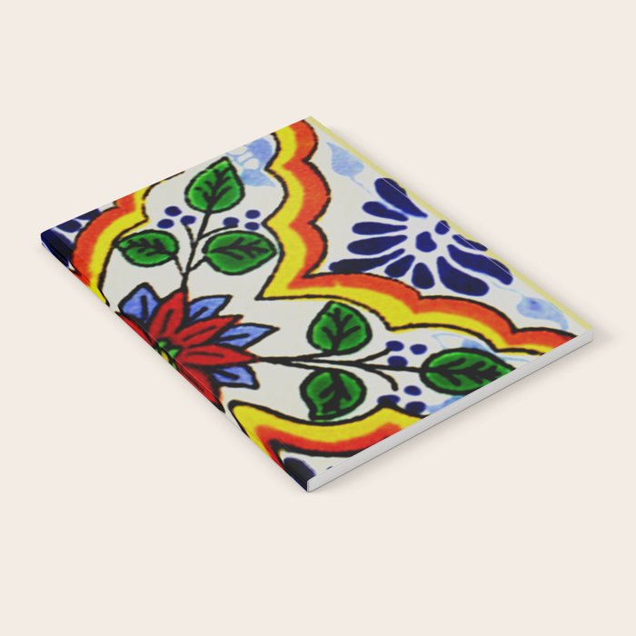 talaveramexican tile Notebook Gallery Image 1
