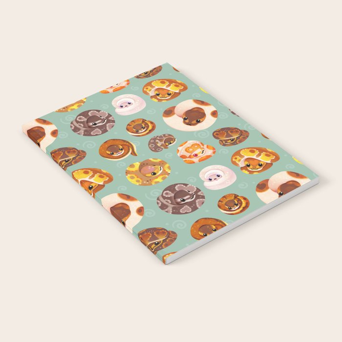 Shy ball pythons - green Notebook Gallery Image 2