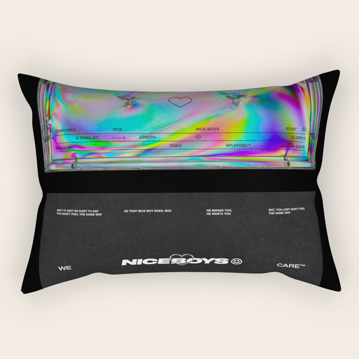 NICE BOYS Rectangular Pillow Gallery Image 2