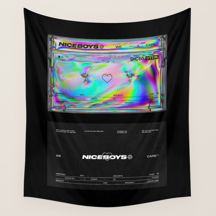 NICE BOYS Wall Tapestry Gallery Image 4