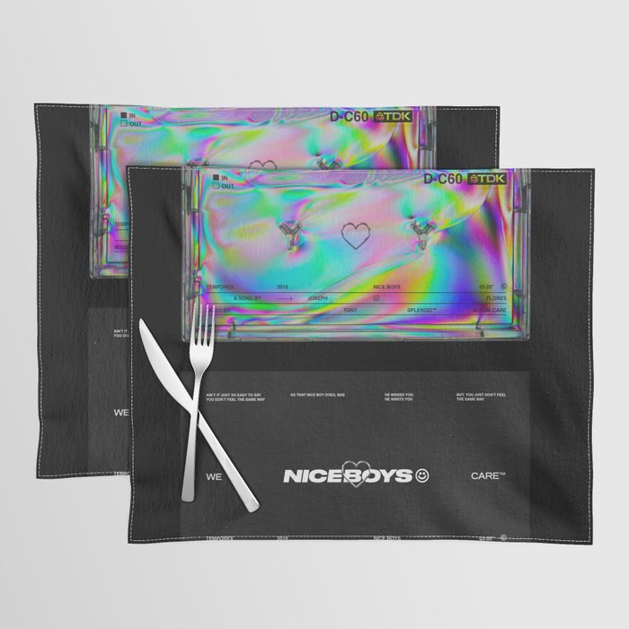 NICE BOYS Placemat Gallery Image 1