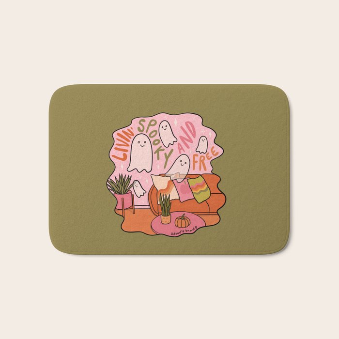 Livin' Spooky and Free Bath Mat Gallery Image 1
