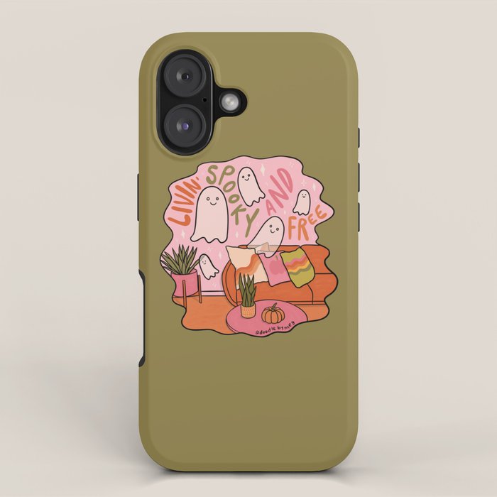 Livin' Spooky and Free iPhone Case Gallery Image 1