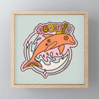 Scorpio Dolphin Mini Art Print Gallery Image 1
