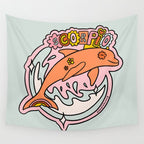 Scorpio Dolphin Wall Tapestry Gallery Image 4