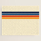 Mitsunari - Classic Retro Stripes Jigsaw Puzzle Gallery Image 1