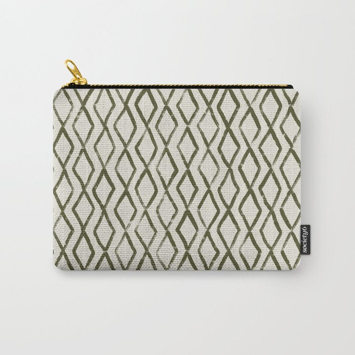 Simple Hand Drawn Pattern #6 Carry All Pouch Gallery Image 1