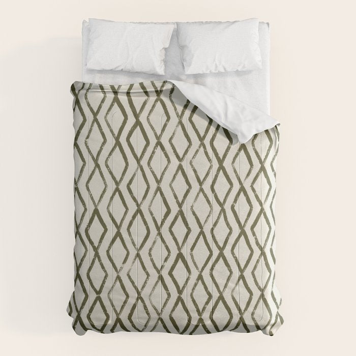 Simple Hand Drawn Pattern #6 Comforter Gallery Image 1