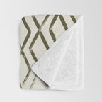 Simple Hand Drawn Pattern #6 Throw Blanket Gallery Image 3