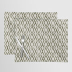 Simple Hand Drawn Pattern #6 Placemat Gallery Image 1