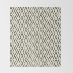 Simple Hand Drawn Pattern #6 Throw Blanket Gallery Image 2