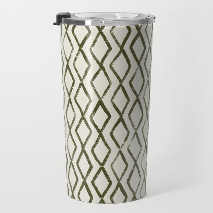 Simple Hand Drawn Pattern #6 Travel Mug Gallery Image 3