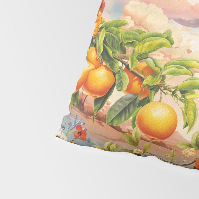 Orange Garden Pillow Sham Gallery Image 4