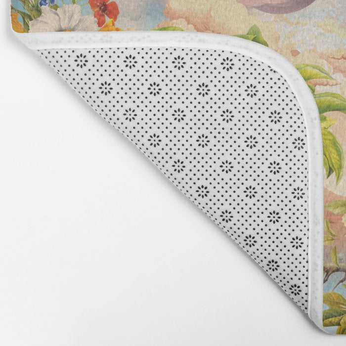 Orange Garden Bath Mat Gallery Image 2